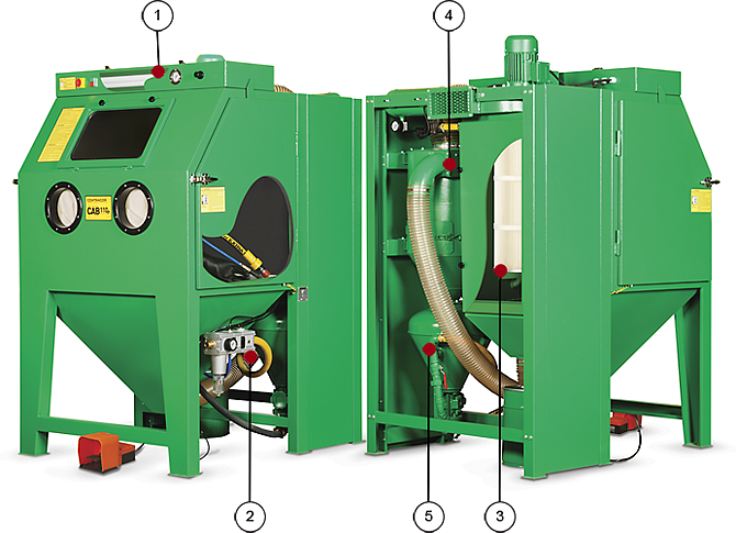 Напорные кабины CAB-110P, CAB-135P