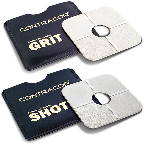 Эталон шероховатости поверхности GRIT, SHOT